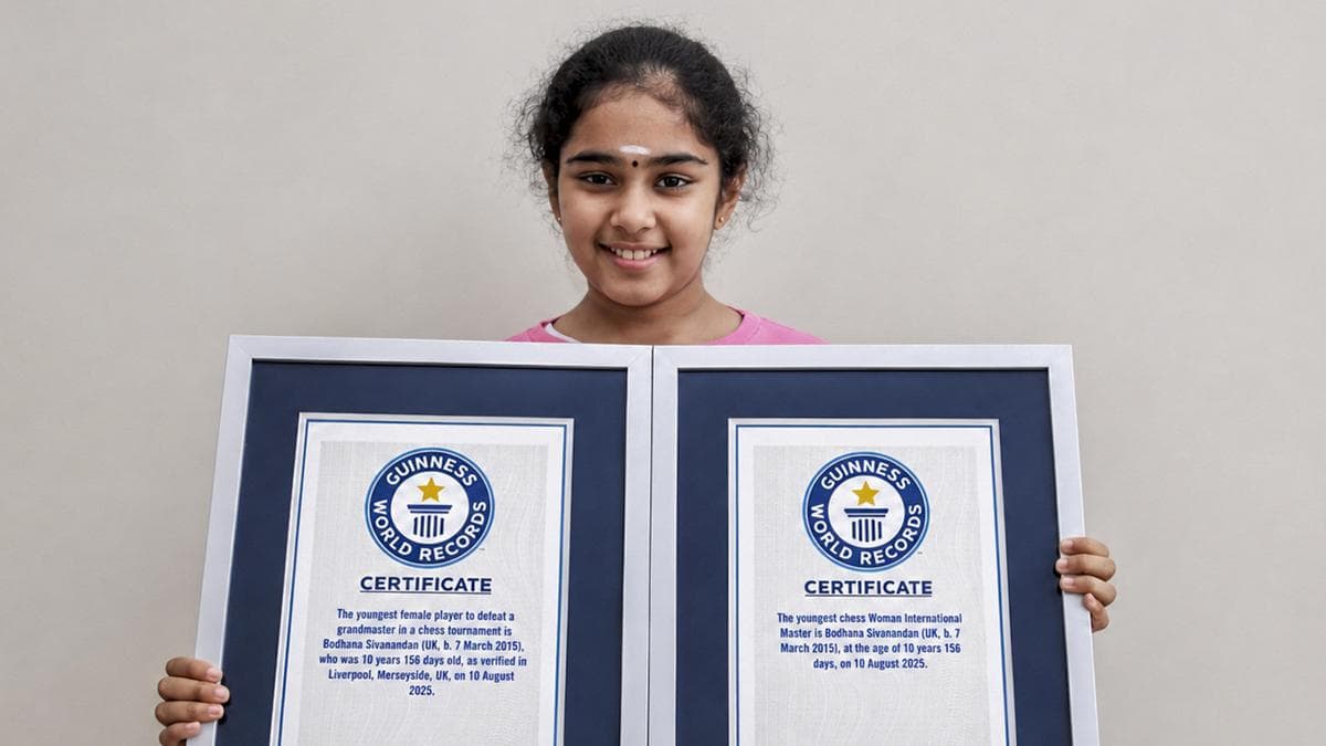 Prodigy Bodhana Sivanandan Shatters 38-Year Chess Record to Become International Master at Age 11