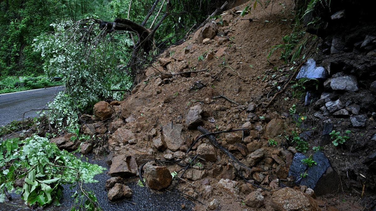 Nilgiris District Shaken by Dozens of Minor Landslips Amid Torrential Downpours