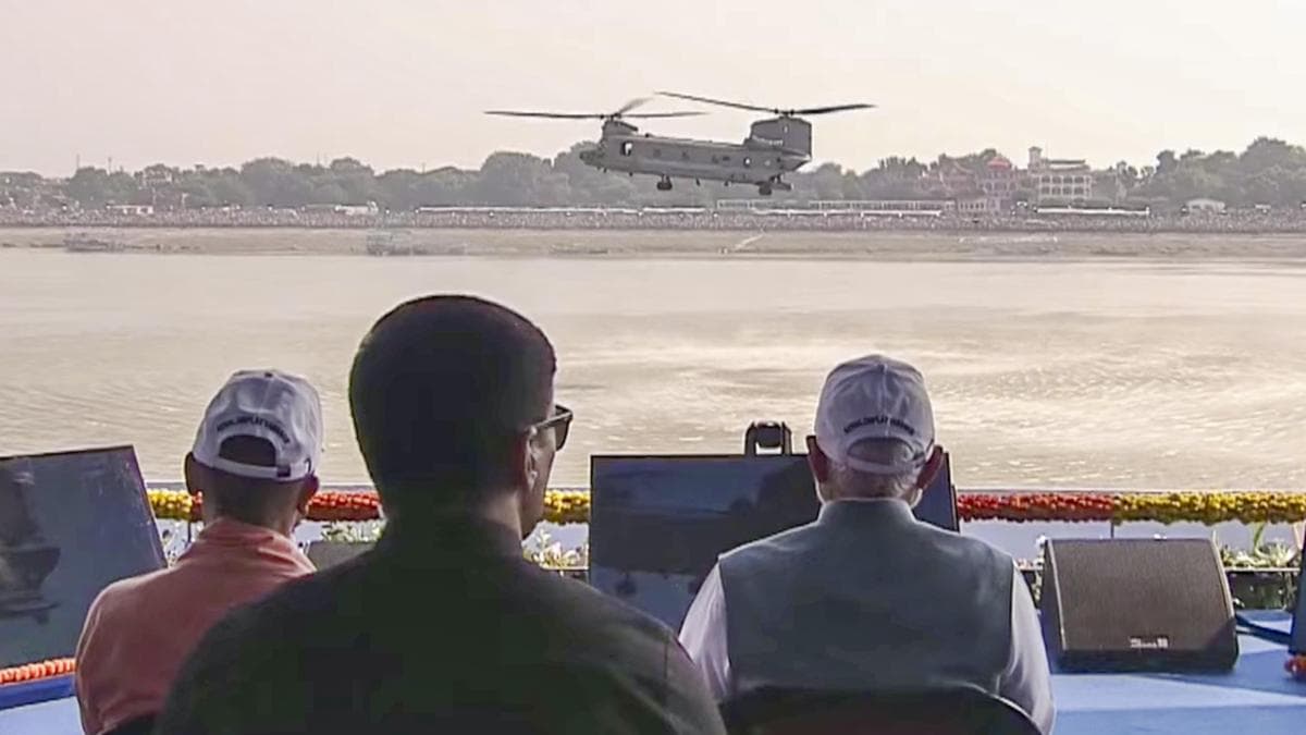 Prime Minister Modi Spectates Grand IAF Aerial Display in Varanasi to Mark 94th Anniversary