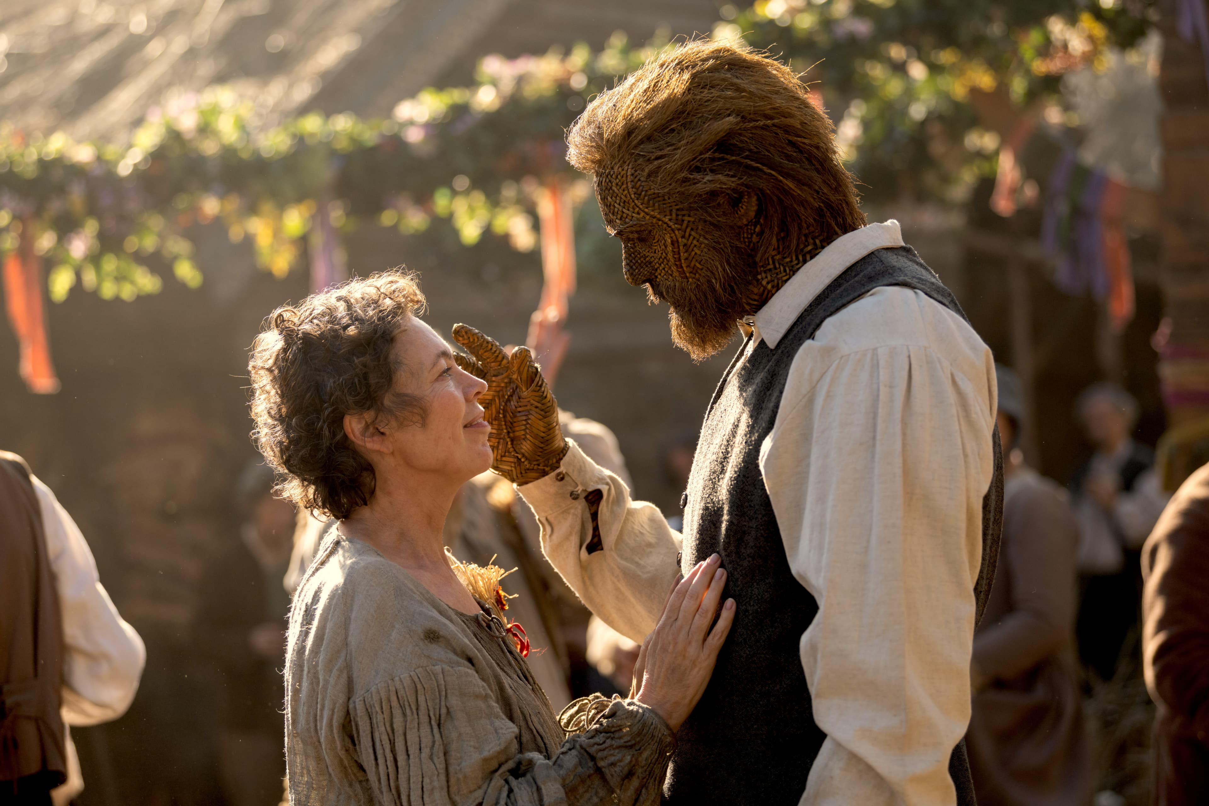 Olivia Colman, Alexander Skarsgård, and Elizabeth Debicki Discuss Genre-Defying New Feature Film Wicker