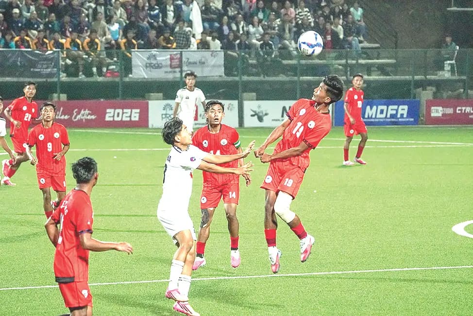 25th Dr. T. Ao Trophy 2026: Mokokchung 8-1 Meluri, Dimapur-Kiphire 7-7 as Football Championship Kicks Off