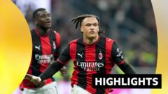 AC Milan Dominates Inter with First-Half Blitz in Season's First Derby