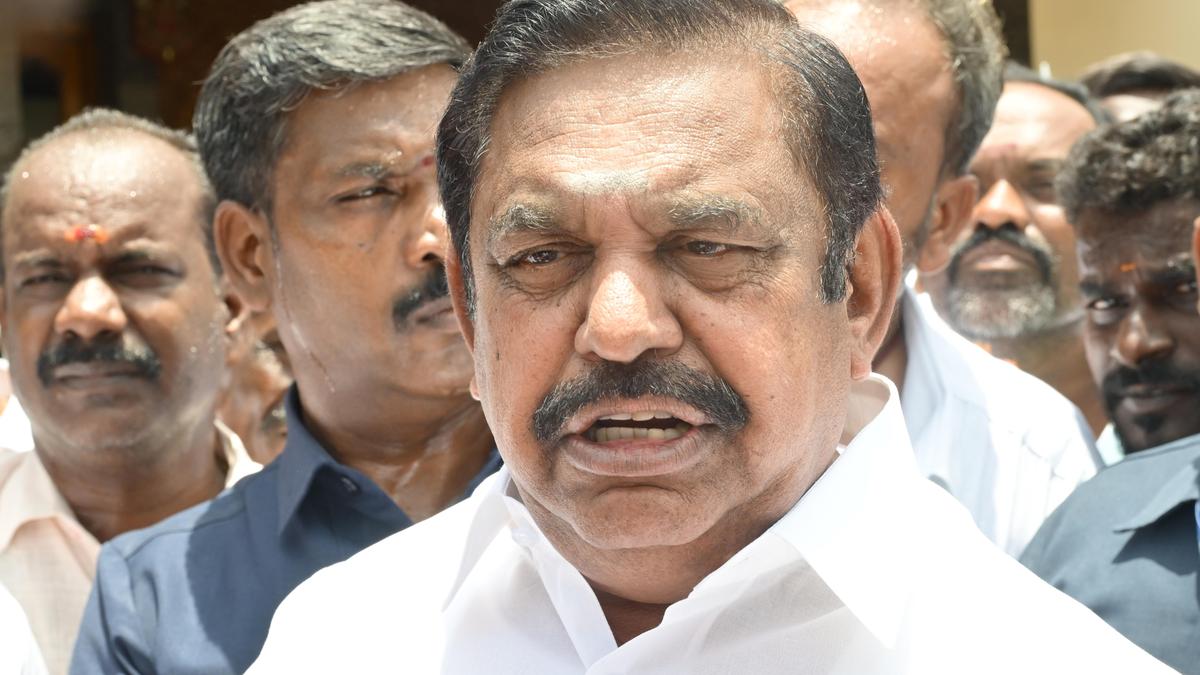 AIADMK Chief Palaniswami Slams TVK Administration Over Alleged Mismanagement on Party's 55th Anniversary