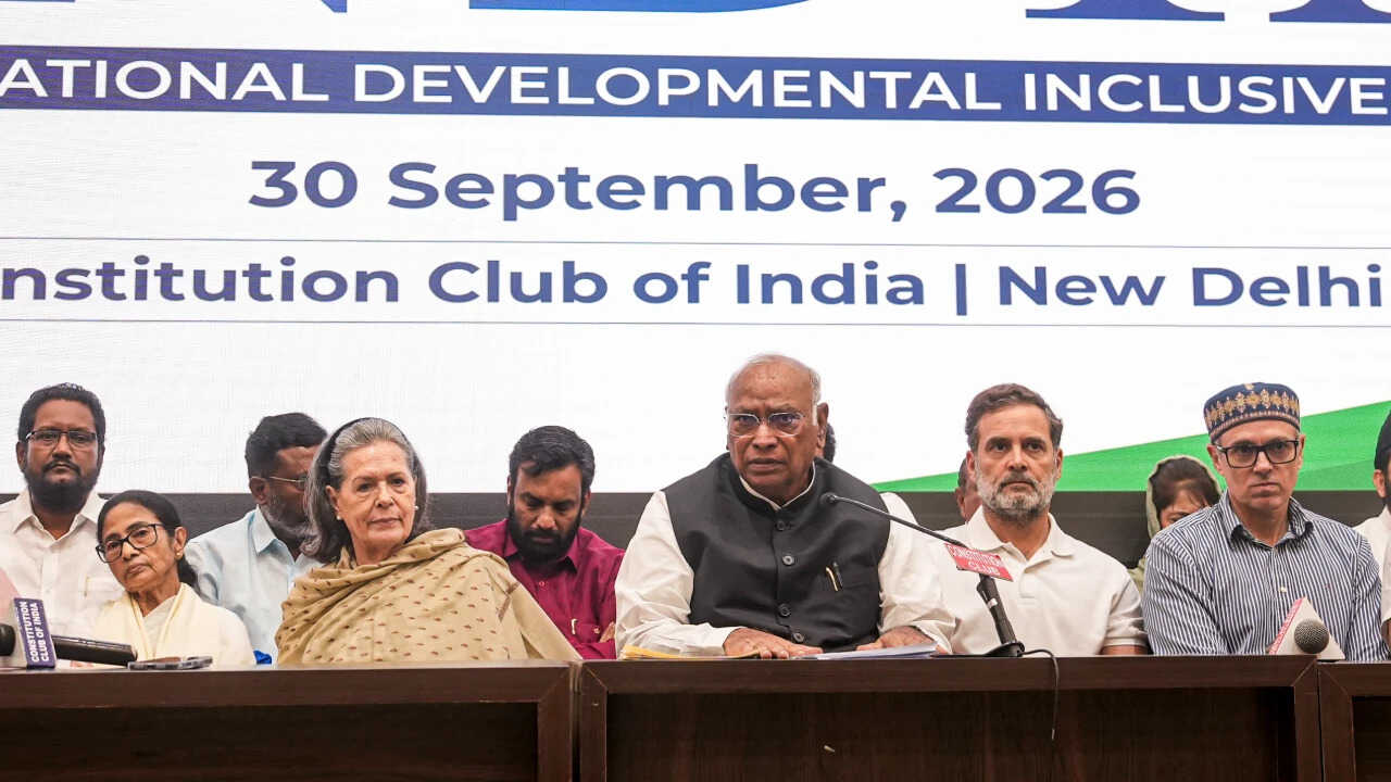 Opposition Parties to Stage Public Impeachment Trial of Chief Election Commissioner at Kharge's Residence Following Venue Denial