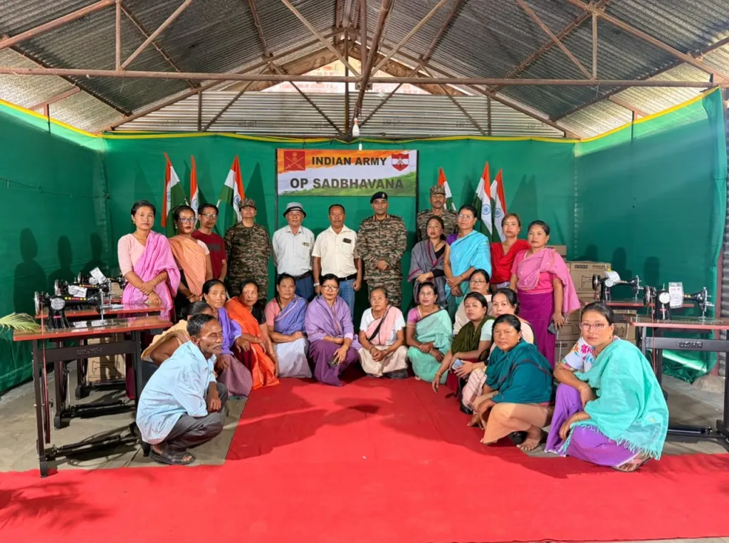 Army distributes 25 sewing machines to women in Manipur
