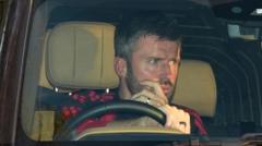 Carrick arrives at training ground with future unclear