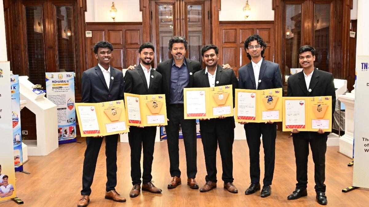 Tamil Nadu Chief Minister M.K. Stalin Felicitates State's WorldSkills Heroes With Cash Awards