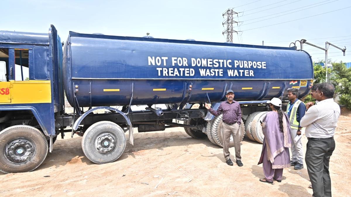 HMWSSB to roll out green tanker service to supply treated water in Hyderabad on November 1