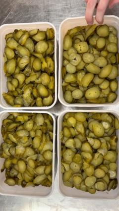 How will the tax cut on gherkins help restaurants?