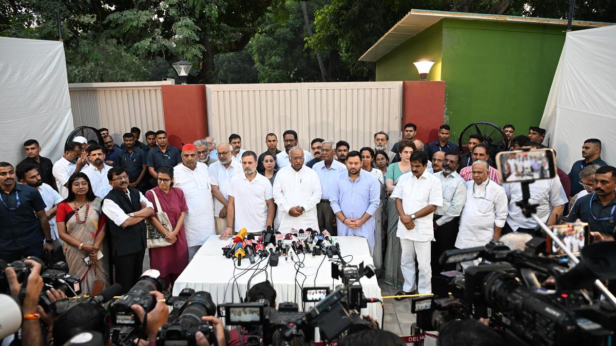 INDIA Bloc Postpones Chief Election Commissioner Impeachment Rally in New Delhi Over Inclement Weather