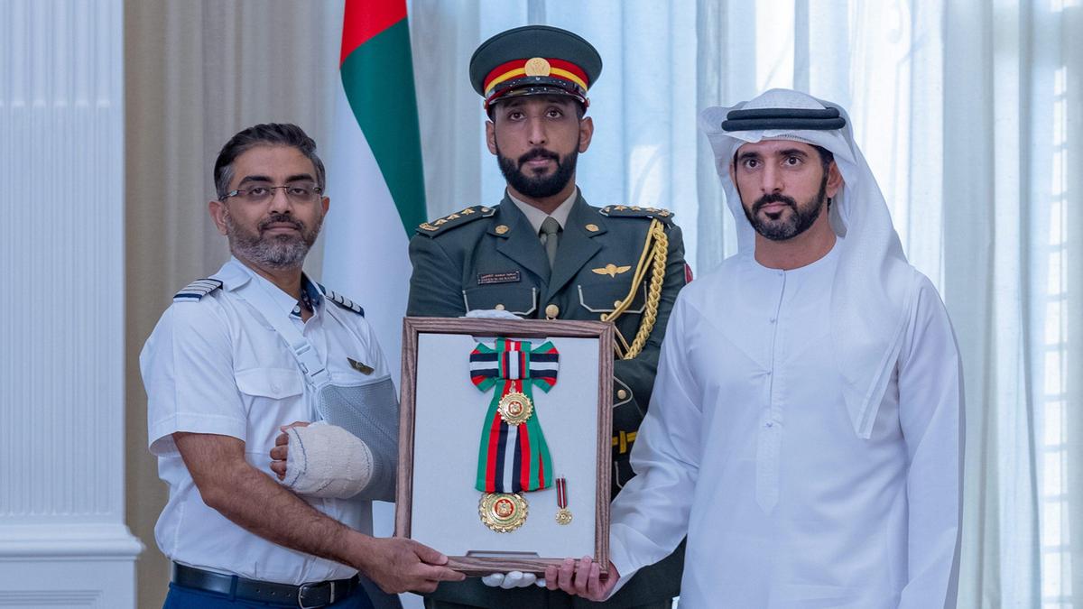 Indian Captain Smit Machchhar, flydubai crew honoured by UAE President for bravery during mid-air attack