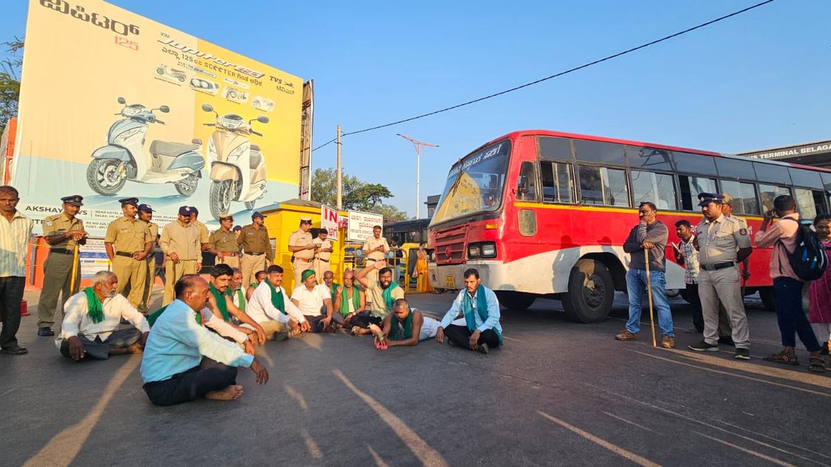 Sugarcane Farmers Paralyses Belagavi During Karnataka Bandh Over Pricing Demands