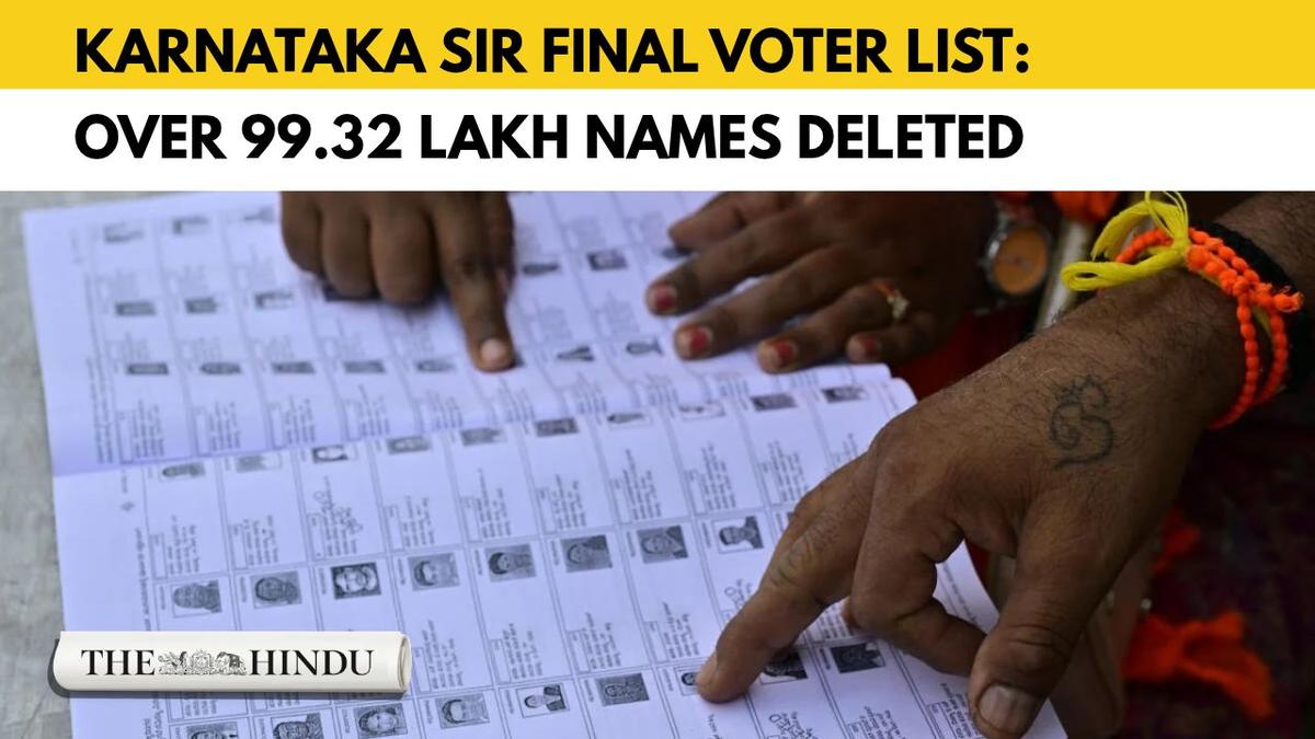 Karnataka Publishes Final Voter List Following Massive Electoral Roll Overhaul