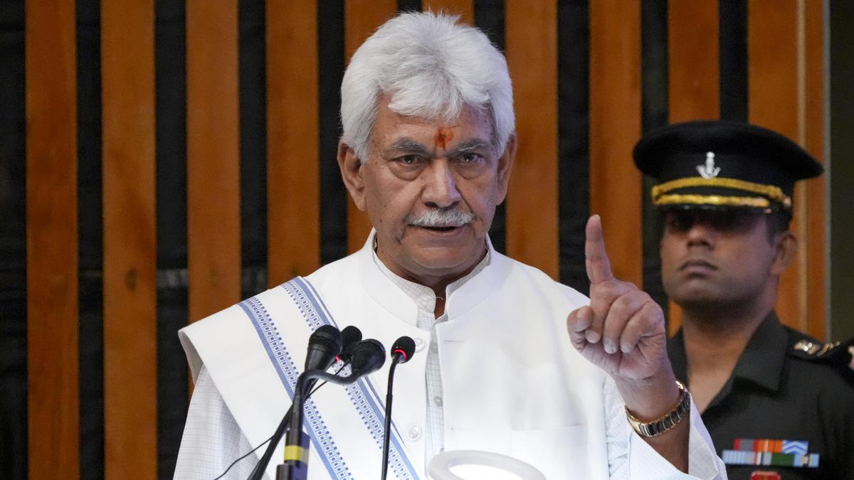 J&K Lieutenant Governor Imposes Sweeping Bureaucratic Overhaul, Straining Relations with Elected Leadership