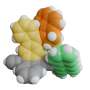 Light-controlled brake makes random molecular motion 300,000 times slower