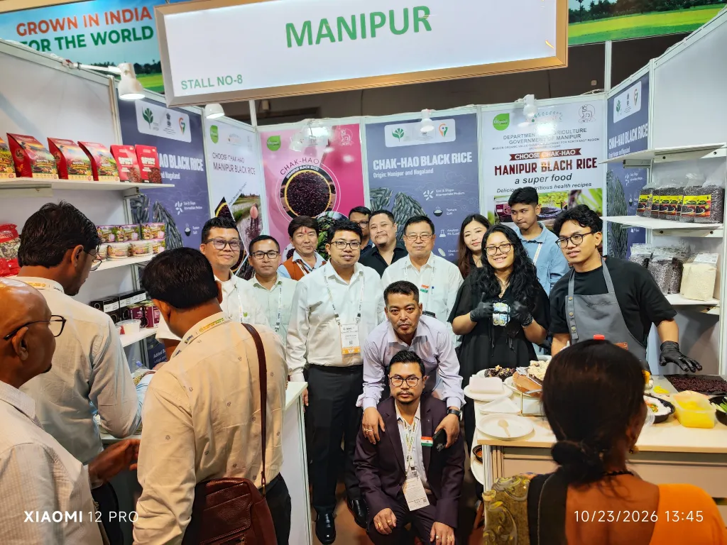 Manipur's Chakhao Rice Secures Global Excellence Award at BIRC 2026 in New Delhi