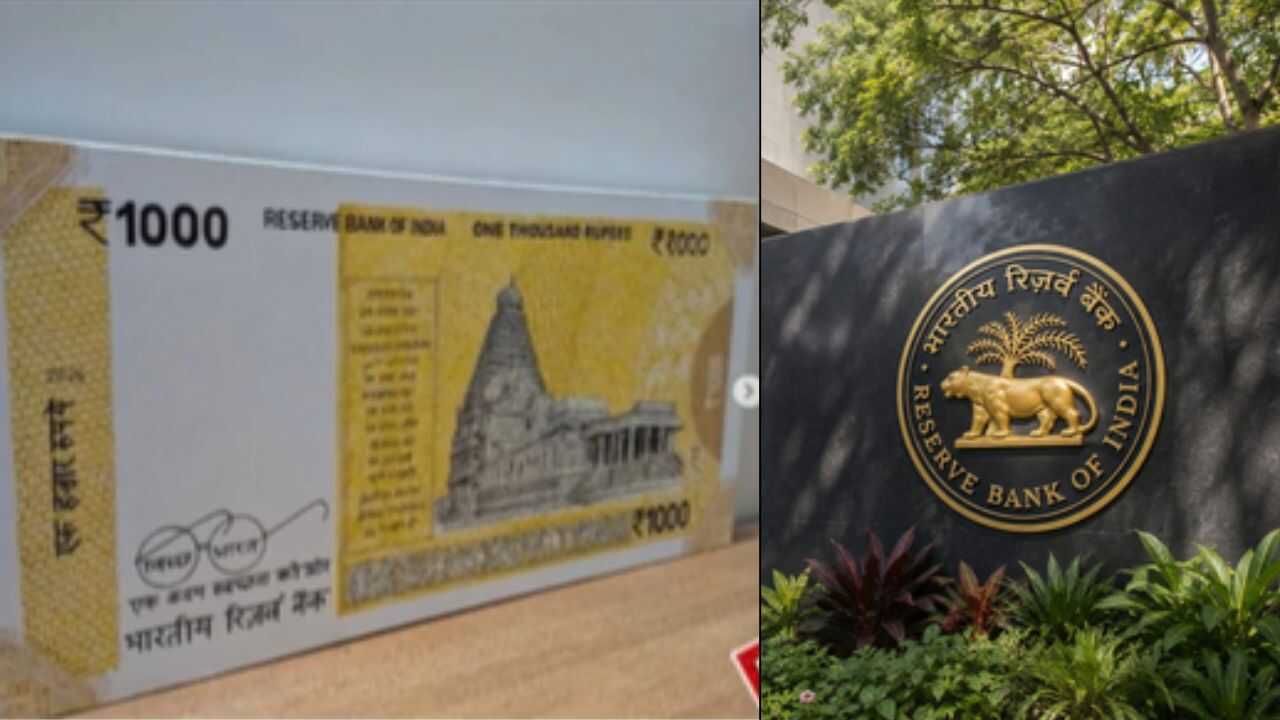 Government Debunks Viral Rumors of Reintroducing Rs 1,000 Banknote Featuring Temple Architecture