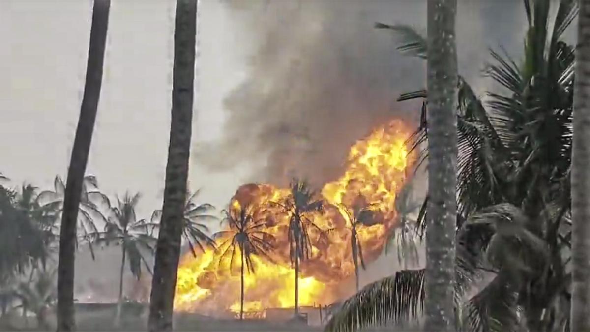 ONGC Battles Major Gas Well Blowout in Andhra Pradesh's Konaseema District