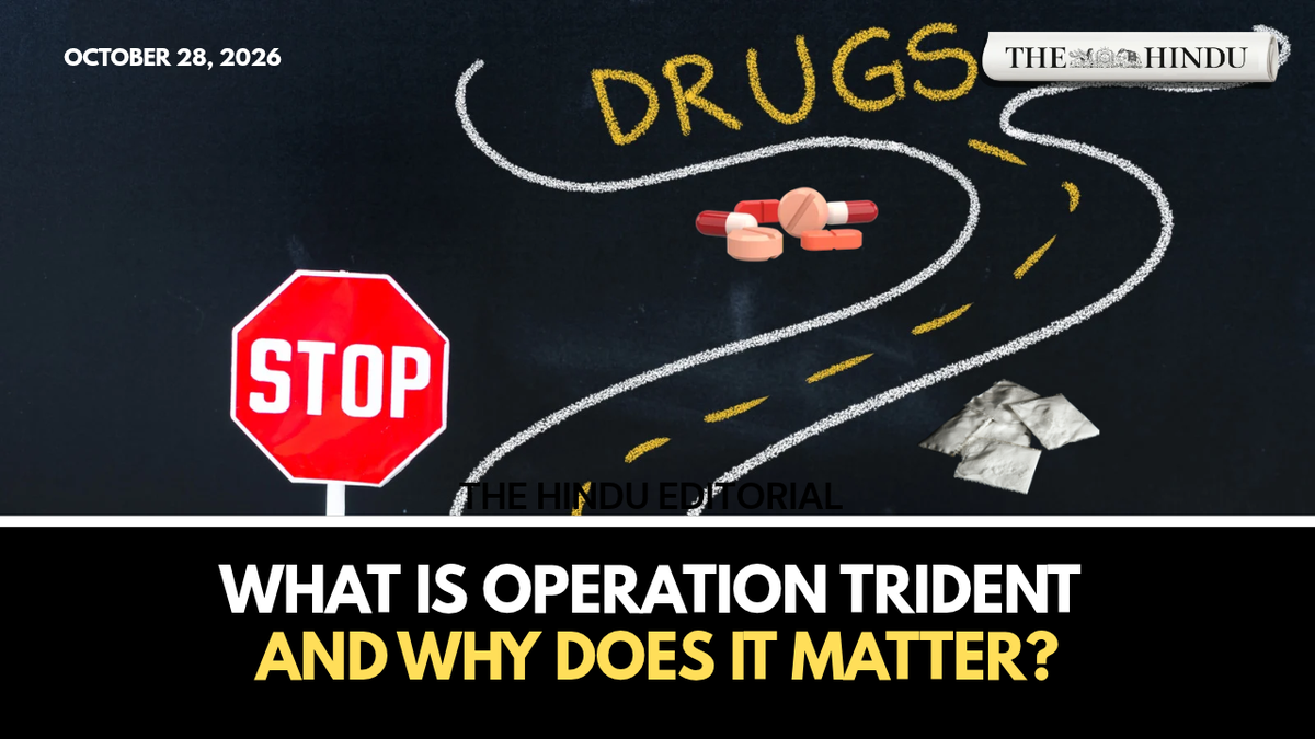 Operation Trident: India’s Biggest Strike Against Drug Cartels Yet? | The Hindu Editorial