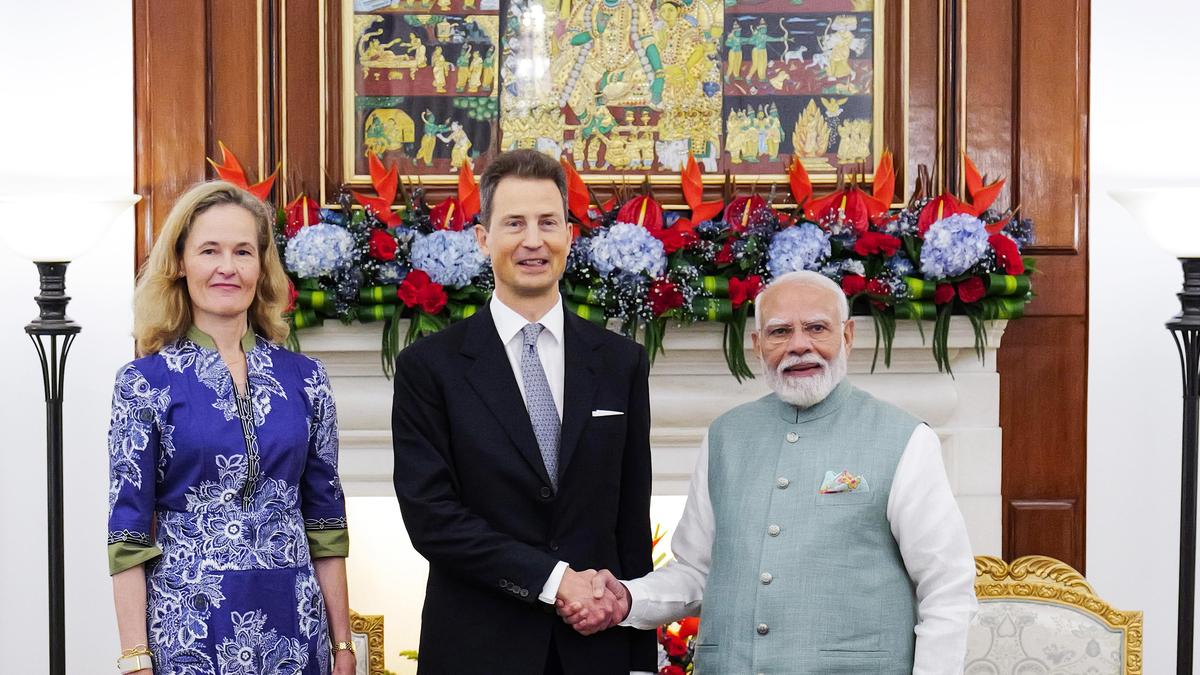 PM Modi and Prince Alois Convene in New Delhi to Forge Deepened Bilateral Partnerships
