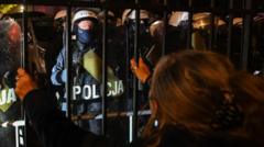Police Deployed Amid Intense Stand-Off Over Control of Poland's Supreme Court