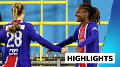 Manchester City Stunned by Late PSG Equalizer in Women's Champions League Stalemate