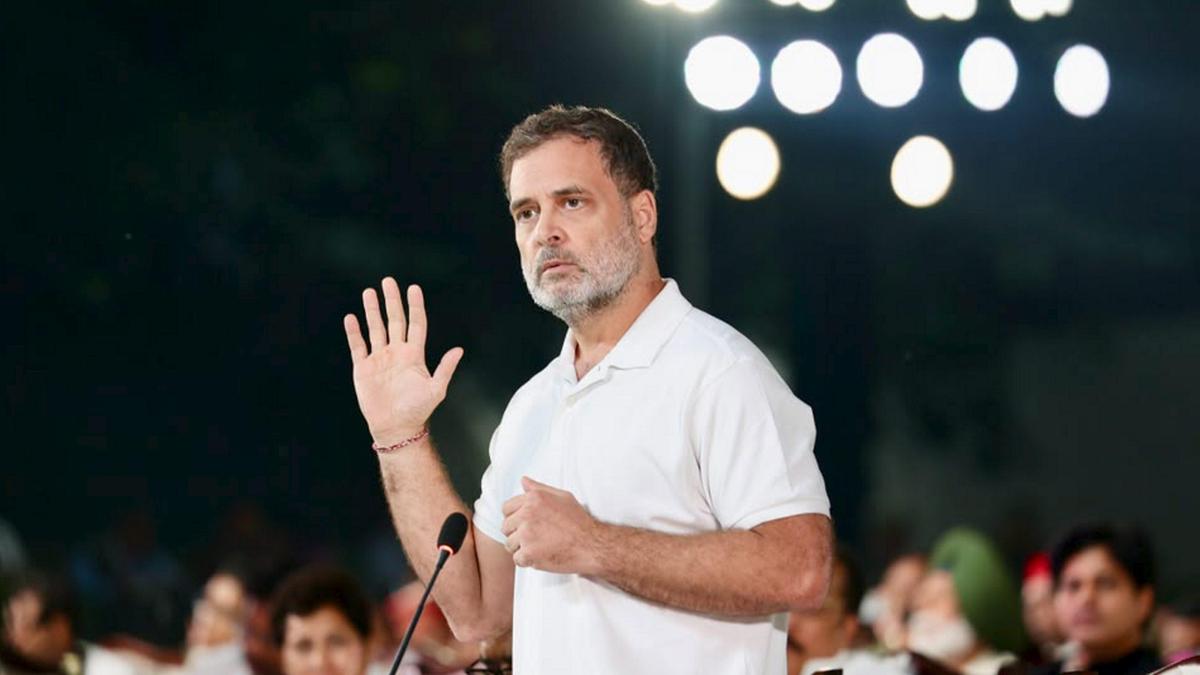 Rahul Gandhi Urges Delhi Rally Attendees to Support Local Merchants for Festive Purchases