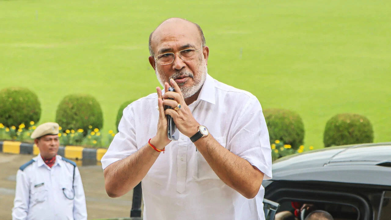 Former Manipur Chief Minister Biren Singh Accuses Senior BJP Leaders of Orchestrating His Removal