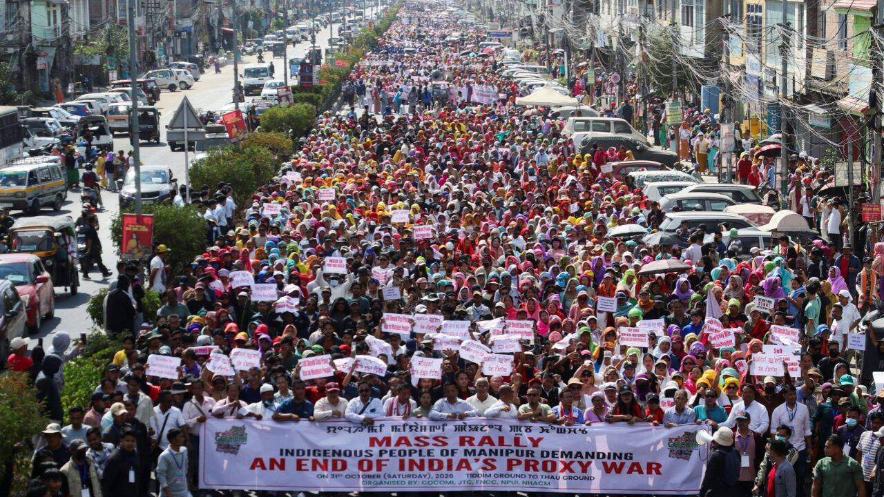 Massive Protests Sweep Manipur Demanding End to Ethnic Violence and Recent Killings