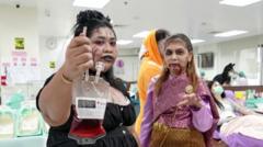 Thai Red Cross Unleashes Halloween Spooks in Bangkok to Boost Vital Blood Reserves