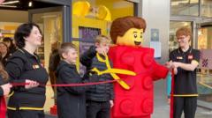 Brick-and-Mortar Boom: Hundreds Form Massive Queues for Norwich's Landmark Lego Store Opening